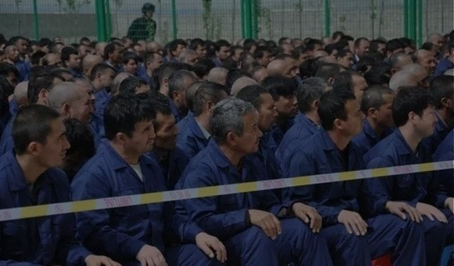 The genocide of the Uyghurs by China.